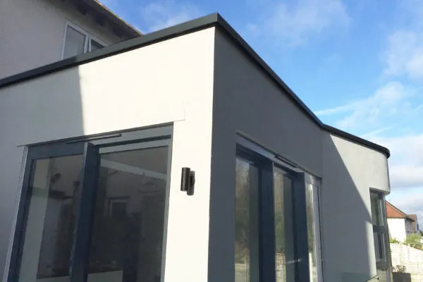 Ali-fabs click fix aluminium coping from Guttercrest